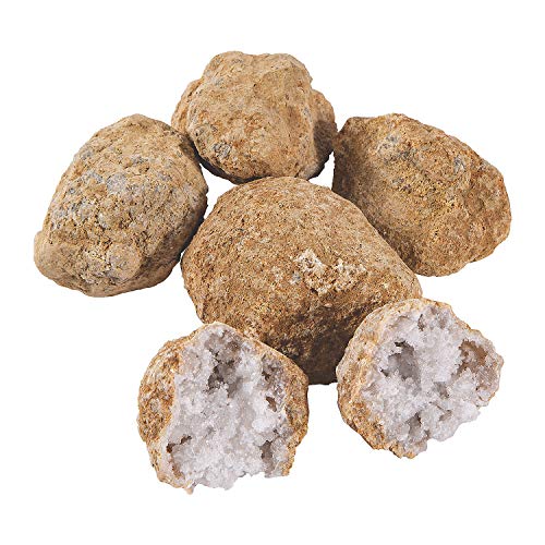 51MisN34MEL Break Your Own Geodes - Set of 12 - STEM Toy and Classroom Learning