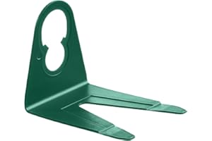 Brightown Pack of 100 Original Shingle Tab for C7/E12 C9/E17 Lights, Green, Christmas Light Clips for Holiday String Light Outdoor Decoration - No Tools Required