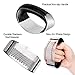 FCNEHLM Garlic Press Stainless Steel - Garlic Mincer Rocker with Peeler Set, Professional Grade Kitchen Gadgets, Dishwasher safe, Rustproof