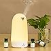 Aromatherapy Essential Oil Diffuser, Baby Aroma Diffuser with Safe Material, Mist Humidifier with Eye-Caring Light and Super Quiet Operation
