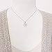 Sterling Silver Mountain Pendant Necklace, 18