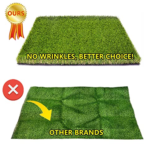 MTBRO Dog Grass Pee Pad, 40in X 28in X 1.2in Dog Potty Grass, Outdoor