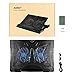 AUKEY Laptop Cooling Pad, Laptop Cooler with 5-Level Height Setting, Adjustable Fan Speed, 2 USB Ports and 2 Fans for Laptop Up to 17