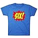 Happy Family Clothing Big Boys' Superhero Sixth Birthday T-shirt