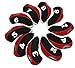 wosofe Golf Iron Covers Set for Club Mens Neoprene Elasticity Portable Selections 10pcs/lot