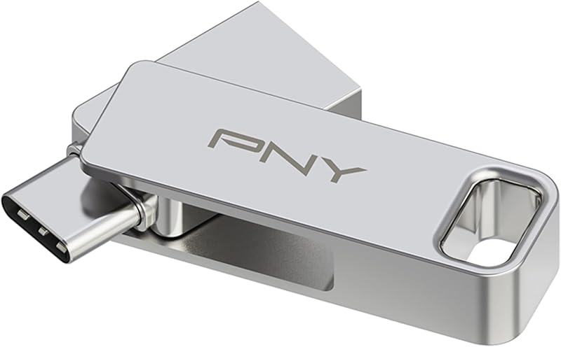PNY 128GB DUO LINK USB 3.2 Type-C Dual Flash Drive Android Mobile Storage