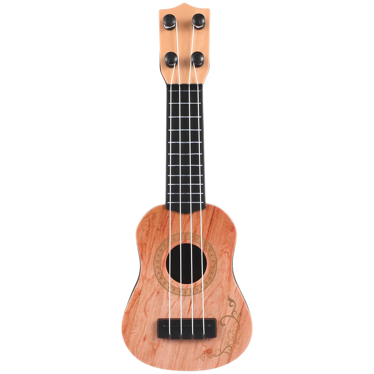 Boy Girl Ukulele Plastic Simulation Ukulele Musical Instrument for Boy Girl for Girls Age Sounds Nylon Strings Educational Plaything for Music Learning