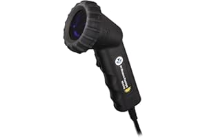 Mastercool 53312 UV Leak Detection Flashlight – 12V / 50W High-Intensity Light with 16 ft Cord and UV Safety Glasses – Used i