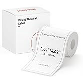 NIIMBOT Labels,Self-Adhesive Large Roll Label, 2.01"×4.02"(51×102MM) 300 Labels/Roll, Compatible with NIIMBOT K3 Desktop Printer, Thermal Tape for Mailing Address Barcode Office Business
