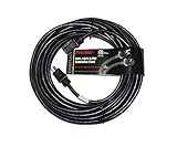 ProStar 12 Gauge SJTW 3 Conductor 50 Foot Extension Cord - Black