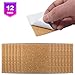 Ceramic Tiles for Crafts Coasters Kit - 12 White Tiles, Cork Backing Pads, 16 Reusable Stencils, Acrylic Paint, Pallet, Brushes - Coaster Pouring Bundle