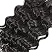 FASHION LINE Brazilian Body Wave/ Water Wave/ Deep Wave/ Funmi/ Human Hair Bundles Unprocessed Human Hair Natural Black(Deep Wave, 10