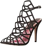 Madden Girl Women's Directt Dress Sandal, Black Paris, 6 M US