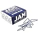 JAM Paper Butterfly Paper Clips - Dark Blue Paperclips - 15/pack