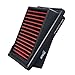 Upgr8 U8701-1305 Hd PRO OEM Replacement High Performance Dry Drop-in Panel Air Filter (Red)