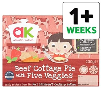 Annabel Karmel Beef Cottage Pie Ready Meal 200g Amazon Co Uk