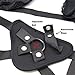 camaTech Lace Underwear Lady Panty with Adjustable Belt Corset Style for Women, Black, Adjustable