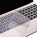 Ultra Thin Keyboard Cover for 2019-2016 Release MacBook Pro 13 Inch A1708 No TouchBar and MacBook 12 Inch A1534, TPU