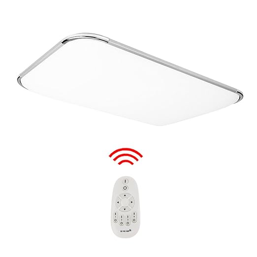 Hengda® LED Deckenleuchte Moderne Esszimmer Deckenbeleuchtung Badezimmer geeignet [Energieklasse A++] (48W Dimmbar)