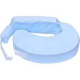 My Brest Friend Professional Nursing Pillow | Ergonomic Breastfeeding Pillows | Ideal for Lactation Consultants, NICUs &amp; More | Breastfeeding Essentials | Handy Side Pocket &amp; Easily Wipes Clean, Blue