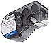 Brady - 143375 Official (MC-500-595-YL-BK) High Adhesion Vinyl Label Tape, Black on Yellow - Designed for BMP41, BMP51 and BMP53 Label Printers - 25' Length, 0.5