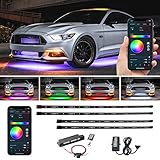 LEDGlow 4pc Bluetooth Million Color LED Underbody
