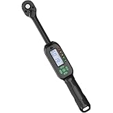 LLAVETOR Digital Torque Wrench 5-99.5 ft-lbs./6.8-135Nm, 3/8 Inch Mini Electronic Wrench With Preset Value, 2% Accuracy, Buzzer and LED Notification