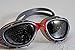 Zoggs 315648-801 Predator Flex S/M - Mirrored Swim Goggles (Silver-Red/Smoke)