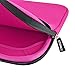 Kozmicc 10 Inch Tablet Sleeve Case Cover (Pink) w/ Handle, Premium Neoprene, Front Pocket for Apple iPad (All), Android, Windows Tablets [Fits Up to 10.4 x 8 Inch Tablets]