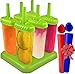 Popsicle Molds with BPA Free Silicon Ice Pop Maker for Pudding, Kids, Baby, Infants, Toddlers, Fudge, Organic Food By IceWabanga - Will Not Melt and Leak Even a Bit - 3 Years Warranty
