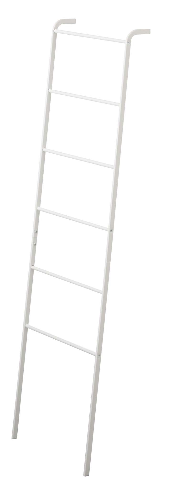 Yamazaki Home Plate Leaning Ladder Hanger closet storage and organization systems, One Size, White