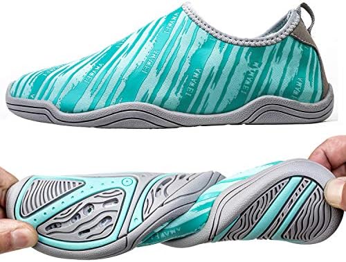 VAMV Water Shoes for Kids Boys Girls Beach Swim Shoes Slip On Aqua Sock
