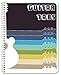 BookFactory Guitar Tablature Notebook/Guitar Music Tabs Journal - 120 Pages, Wire-O, 8 1/2 x 11 Tablature Format (Made in USA)