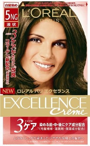 Amazon ロレアルパリ エクセランスn液状タイプ 5ng L Oreal Paris ロレアルパリ 白髪染め 通販