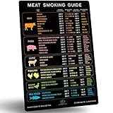 Best Improved Version Meat Smoking Guide Magnet