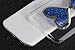 Urberry Glaxy S7 Case, Running Glitter Cover, Blue Sparkle Love Heart, Creative Design Flowing Liquid Floating Luxury Bling Glitter Sparkle Hard Case for Samsung Galaxy S7 with a Screen Protector