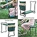 Amdieu ORAF Garden Kneeler Seat Portable Garden Bench with 2 Free Tool Pouches EVA Foam Pad Outdoor Foldable Sturdy Gardening Tools for Gardeners(Big)