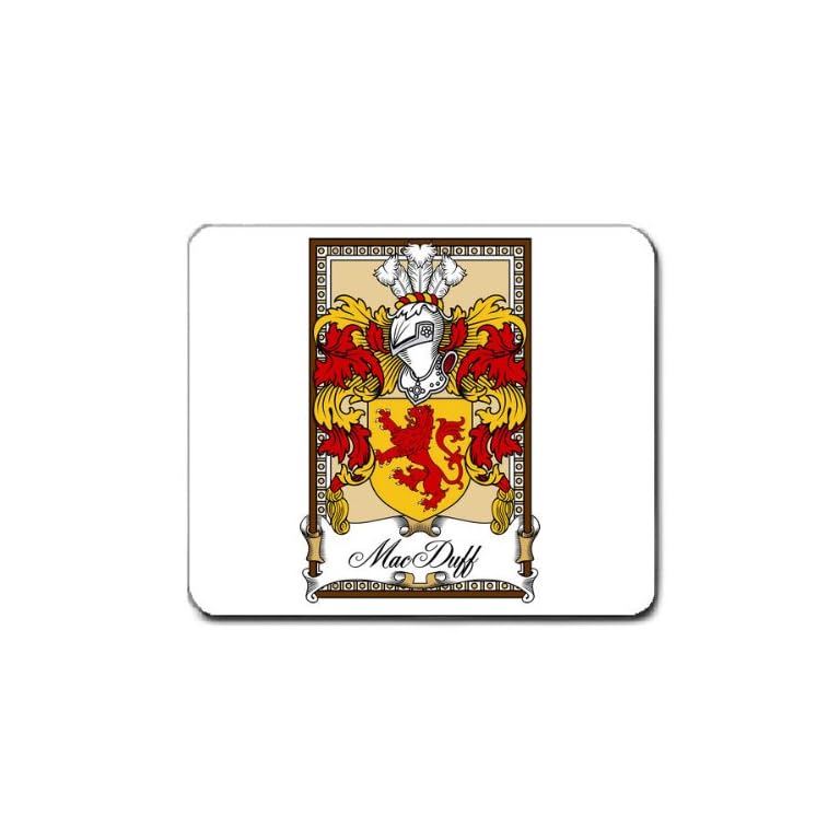 MacDuff Earl of Fife Family Crest Coat of Arms Mouse Pad