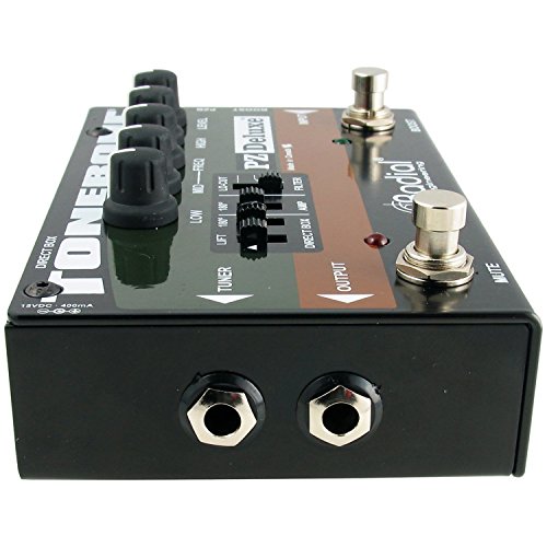 Radial Engineering ToneBone PZ-Deluxe Acoustic Instrument Preamp w/Boost w/ 3 Cables