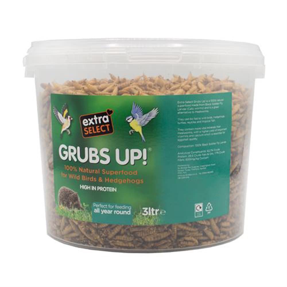Extra Select Wild Bird Grubs Up 3ltr