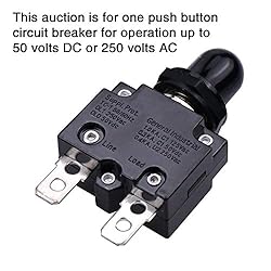 RKURCK 15 Amps Push Button Circuit Breakers, AC