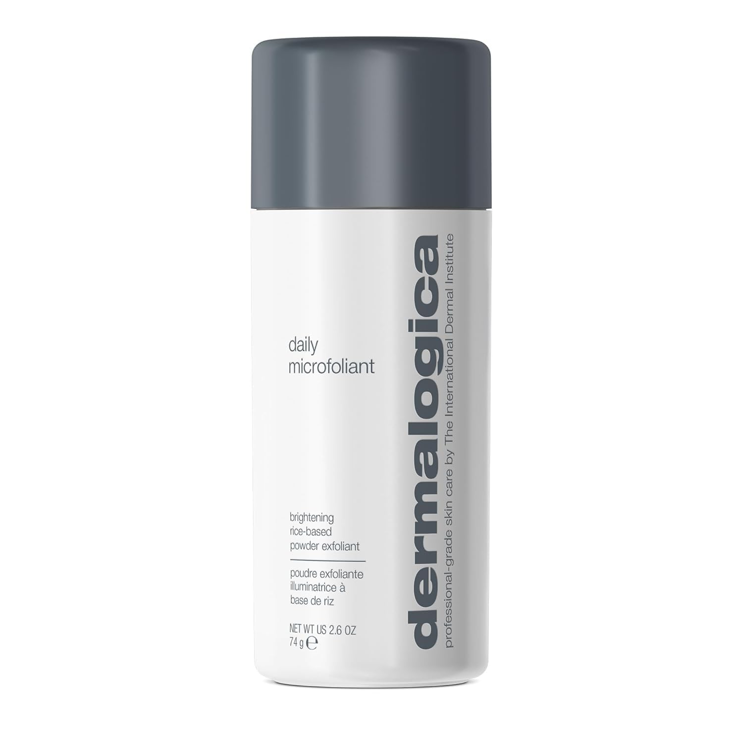 Dermalogica Daily Microfoliant - Gentle Face Exfoliator Scrub Powder with Salicylic Acid, Rice Enzymes and Papain - Achieve Brighter, Smoother Skin Every Day, 74g