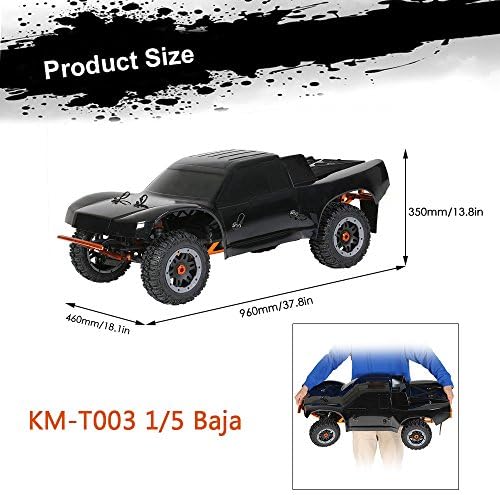 NITRO RACING KM-T003 1/5 Baja 26CC RC Off-road Racing Car with MT-3D 3-Channel (PLEASE ALLOW 2 WEEKS FOR DELIVERY)