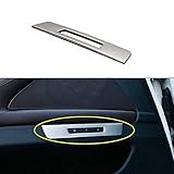 For BMW 5 Series F10 Interior Seat Adjustment Memory Cover Trim Steel 2011-2015