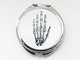 round Anatomy Hand Compact Mirror unique professor teacher medical student graduation gift