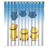 Jozabe Custom Mischievous Minions Series Shower curtains Waterproof Shower Curtain/Bath Curtain 66¡Á72