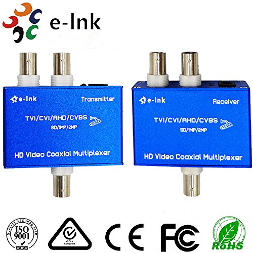 2-Ch AHD/CVI/TVI(720P 960P 1080P) video converter transmitter and receiver for 2MP camera by one coaxial cable Transmission distance≦400M LNK-MVHD-102ACT - Thumbnail 3