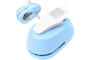 Square Paper Hole Punches Cutter for Crafting, Postage Stamp Puncher Cutter Scrapbooking Crafting Tool, Craft Lever Punch for