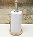 Kozo Paper Towel Holder. The Latest Bamboo Wood Design. Countertop Roll Holder, Easy To Use And A Beautiful Decor For Your Kitchen And Home