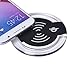 Galaxy S6/S6 Edge Plus Wireless Charger Charging Pad, Lookatool? Qi Wireless Charger Charging Pad For Samsung Galaxy S6/S6 Edge Plus (Black)